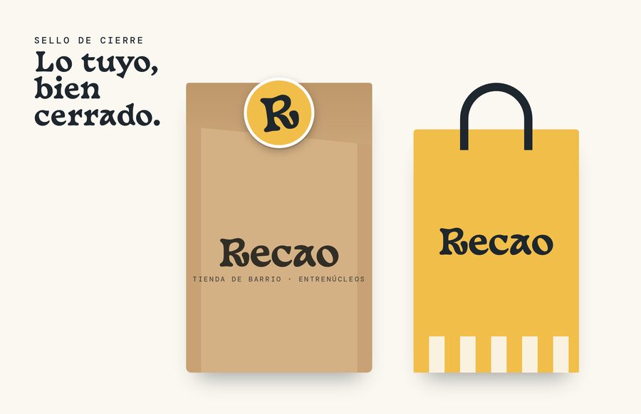 Bolsa con sello de cierre